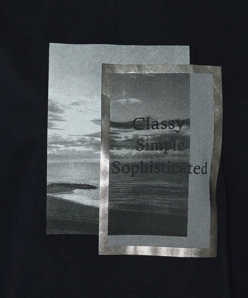 COMME CA COMFORT / コムサ・コンフォート（Lサイズ） Tシャツ | 〔 TALLサイズ 〕 スーピマコットンポンチ フォトTシャツ | 詳細18