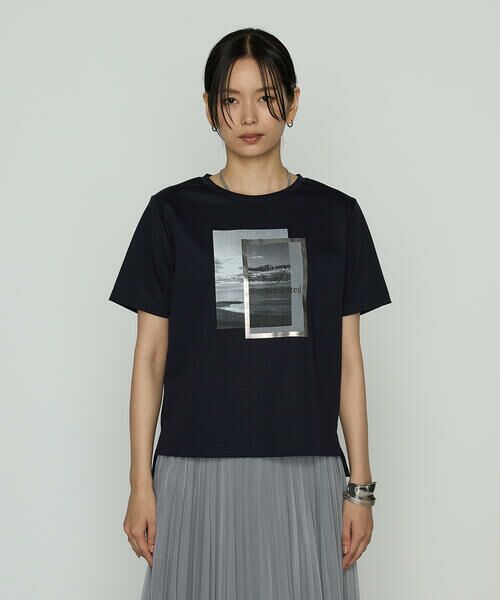 COMME CA COMFORT / コムサ・コンフォート（Lサイズ） Tシャツ | 〔 TALLサイズ 〕 スーピマコットンポンチ フォトTシャツ | 詳細17