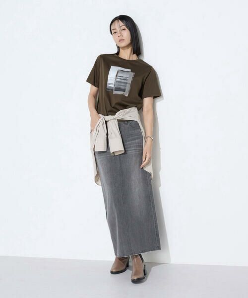 COMME CA COMFORT / コムサ・コンフォート（Lサイズ） Tシャツ | 〔 TALLサイズ 〕 スーピマコットンポンチ フォトTシャツ | 詳細20