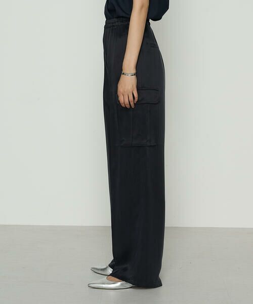 COMME CA COMFORT / コムサ・コンフォート（Lサイズ） その他パンツ | 〔 TALLサイズ 〕 キュプラツイル サテンツイルワイドカーゴパンツ | 詳細5