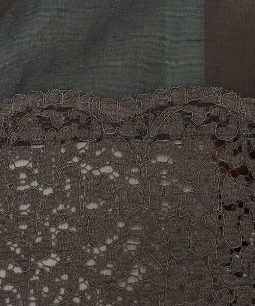 COMME CA COMFORT / コムサ・コンフォート（Lサイズ） シャツ・ブラウス | 〔 TALLサイズ 〕 リネンコードレース シャツブラウス | 詳細4