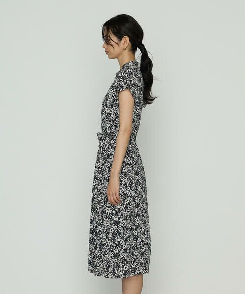 COMME CA COMFORT / コムサ・コンフォート（Lサイズ） ロング・マキシ丈ワンピース | 〔 TALLサイズ 〕 キュプラコットンフラワープリント ドレス | 詳細8