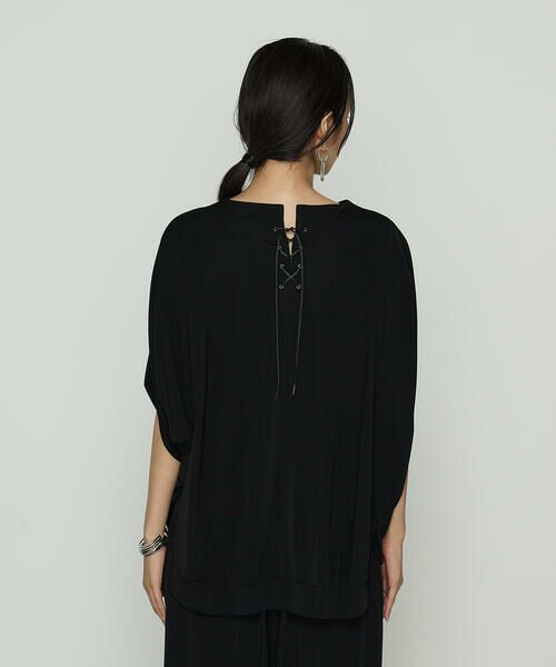 COMME CA COMFORT / コムサ・コンフォート（Lサイズ） カットソー | 〔 +サイズ 〕 ハイテンションポンチライト ドルマンスリーブプルオーバー | 詳細13