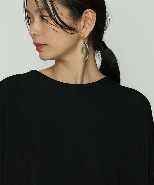 COMME CA COMFORT / コムサ・コンフォート（Lサイズ） カットソー | 〔 +サイズ 〕 ハイテンションポンチライト ドルマンスリーブプルオーバー | 詳細14