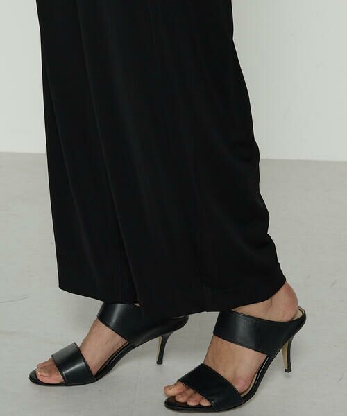 COMME CA COMFORT / コムサ・コンフォート（Lサイズ） その他パンツ | 〔 +サイズ 〕 ハイテンションポンチライト ドレープタックパンツ | 詳細10