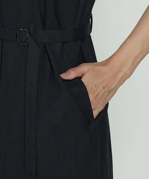 COMME CA COMFORT / コムサ・コンフォート（Lサイズ） ロング・マキシ丈ワンピース | 〔 TALLサイズ 〕 T/W平ボイル ワンピース | 詳細8