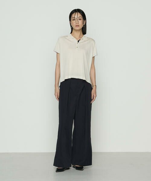 COMME CA COMFORT / コムサ・コンフォート(Lサイズ) その他パンツ | 〔 TALLサイズ 〕 ナチュラルポリエステル チノタックパンツ | 詳細2