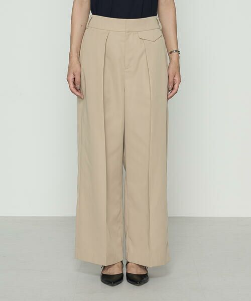 COMME CA COMFORT / コムサ・コンフォート(Lサイズ) その他パンツ | 〔 TALLサイズ 〕 ナチュラルポリエステル チノタックパンツ | 詳細17