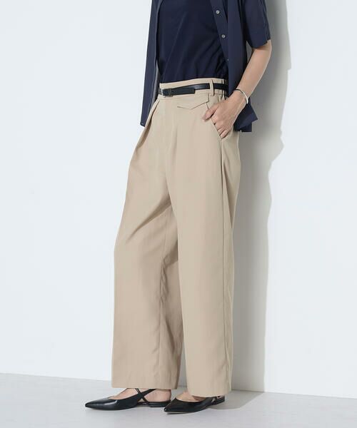 COMME CA COMFORT / コムサ・コンフォート(Lサイズ) その他パンツ | 〔 TALLサイズ 〕 ナチュラルポリエステル チノタックパンツ | 詳細24