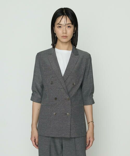 COMME CA COMFORT / コムサ・コンフォート（Lサイズ） テーラードジャケット | 〔 TALLサイズ 〕 ドライオックス  ジャケット | 詳細4