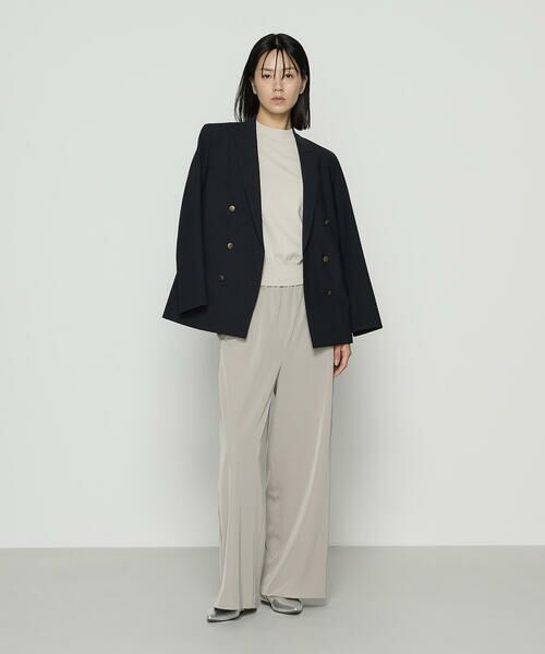 COMME CA COMFORT / コムサ・コンフォート（Lサイズ） ニット・セーター | 〔 TALLサイズ 〕 コットンダルストレッチ 半袖プルオーバー | 詳細11