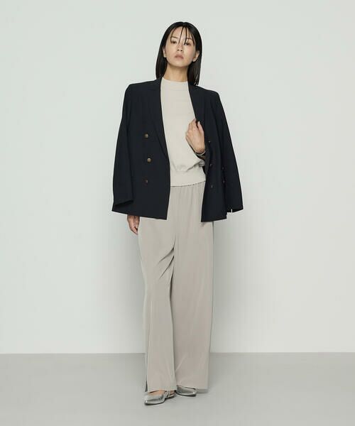 COMME CA COMFORT / コムサ・コンフォート（Lサイズ） ニット・セーター | 〔 TALLサイズ 〕 コットンダルストレッチ 半袖プルオーバー | 詳細12