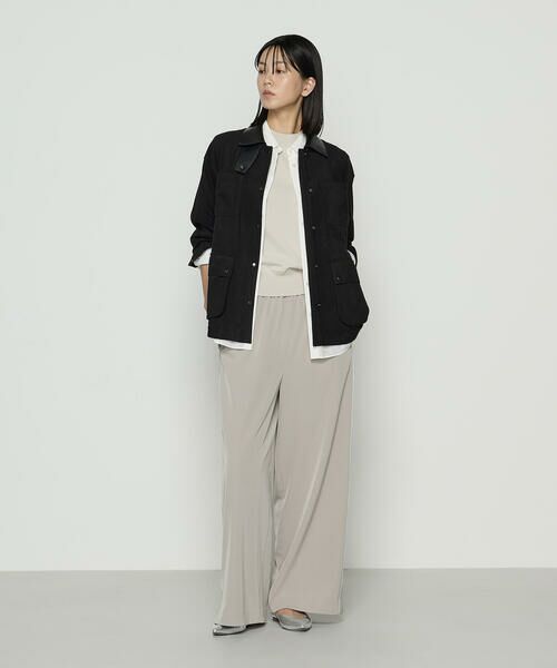 COMME CA COMFORT / コムサ・コンフォート（Lサイズ） ニット・セーター | 〔 TALLサイズ 〕 コットンダルストレッチ 半袖プルオーバー | 詳細13