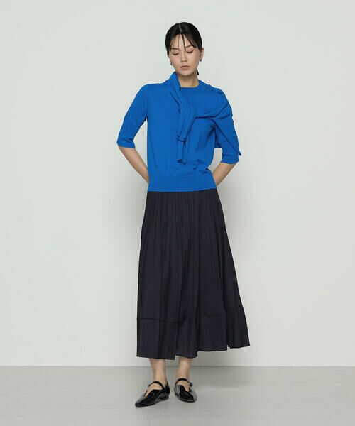 COMME CA COMFORT / コムサ・コンフォート（Lサイズ） ニット・セーター | 〔 TALLサイズ 〕 コットンダルストレッチ 半袖プルオーバー | 詳細15