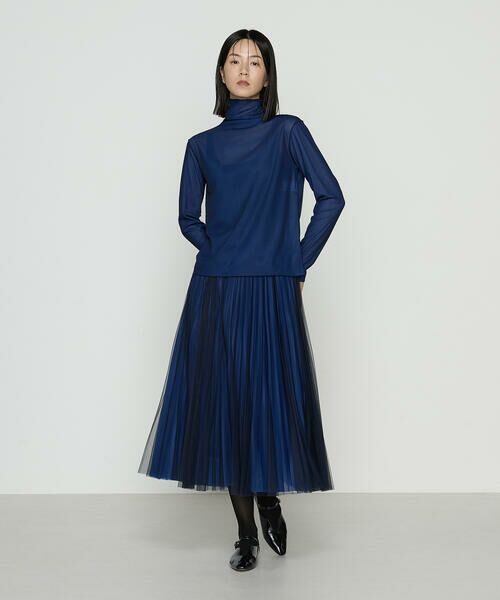 COMME CA COMFORT / コムサ・コンフォート(Lサイズ) カットソー | 〔 TALLサイズ 〕【リバーシブル】ソフトチュール プルオーバー | 詳細13