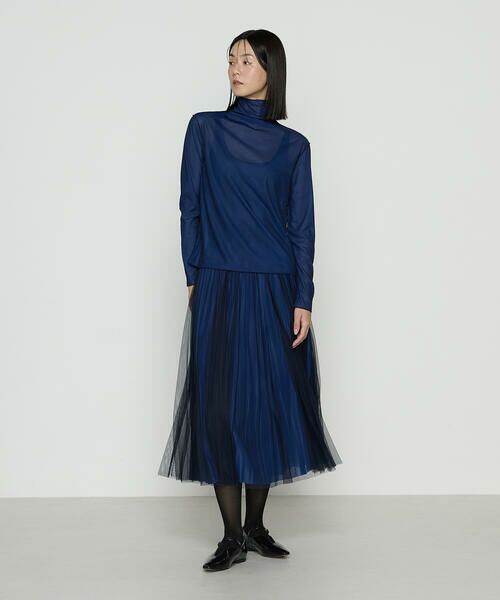 COMME CA COMFORT / コムサ・コンフォート(Lサイズ) カットソー | 〔 TALLサイズ 〕【リバーシブル】ソフトチュール プルオーバー | 詳細14