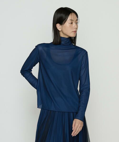 COMME CA COMFORT / コムサ・コンフォート(Lサイズ) カットソー | 〔 TALLサイズ 〕【リバーシブル】ソフトチュール プルオーバー | 詳細16