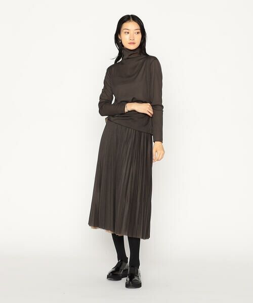 COMME CA COMFORT / コムサ・コンフォート(Lサイズ) カットソー | 〔 TALLサイズ 〕【リバーシブル】ソフトチュール プルオーバー | 詳細21