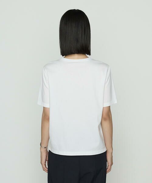 COMME CA COMFORT / コムサ・コンフォート(Lサイズ) Tシャツ | 〔 TALLサイズ 〕 スーピマコットンポンチ ワッペンTシャツ | 詳細4