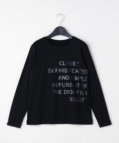 COMME CA COMFORT / コムサ・コンフォート（Lサイズ） Tシャツ | 〔 TALLサイズ 〕 スーピマバイオシルスムース パーパスTシャツ