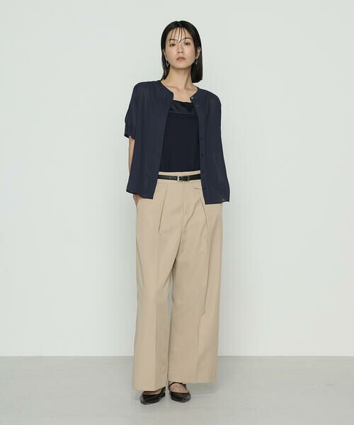 COMME CA COMFORT / コムサ・コンフォート（Lサイズ） シャツ・ブラウス | 〔 TALLサイズ 〕 ドライシアーツイル シャツブラウス | 詳細14