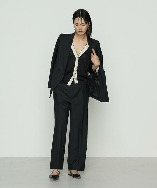 COMME CA COMFORT / コムサ・コンフォート（Lサイズ） セットアップ | 〔 TALLサイズ 〕 【セットアップ対応】ブライトリー トロ ワイドパンツ | 詳細1