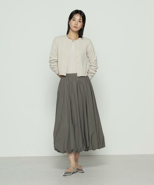 COMME CA COMFORT / コムサ・コンフォート（Lサイズ） カットソー | 〔 TALLサイズ 〕 シアーベロア ラウンドネックプルオーバー | 詳細1