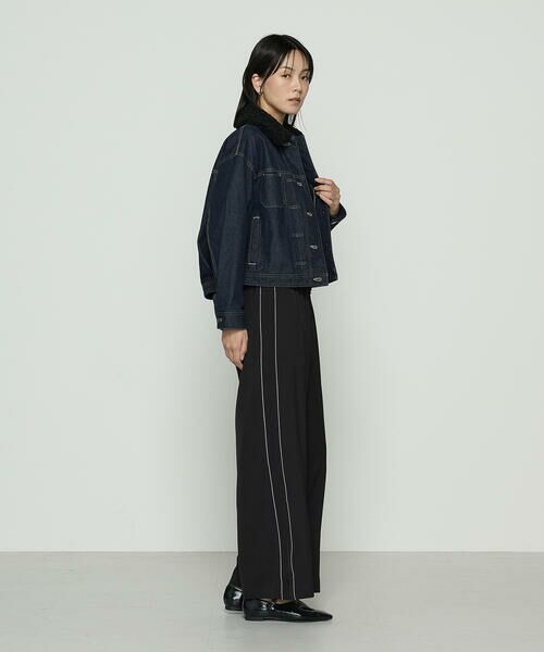 COMME CA COMFORT / コムサ・コンフォート（Lサイズ） その他パンツ | 〔 TALLサイズ 〕 ツイルストレッチサイドライントラックパンツ | 詳細3