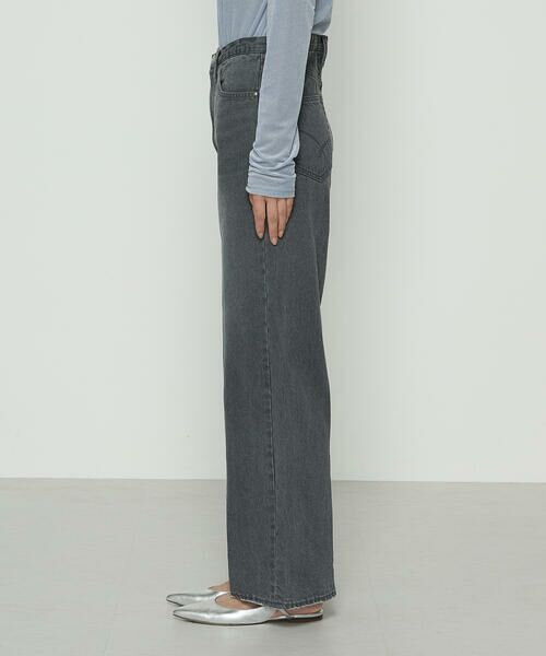 COMME CA COMFORT / コムサ・コンフォート（Lサイズ） デニムパンツ | 〔 TALLサイズ 〕 10.5オンスセンタープレス ワイドデニムパンツ | 詳細7
