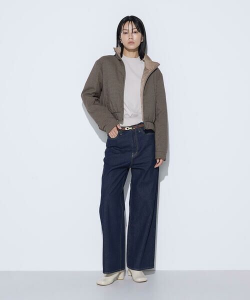 COMME CA COMFORT / コムサ・コンフォート（Lサイズ） デニムパンツ | 〔 TALLサイズ 〕 10.5オンスセンタープレス ワイドデニムパンツ | 詳細16