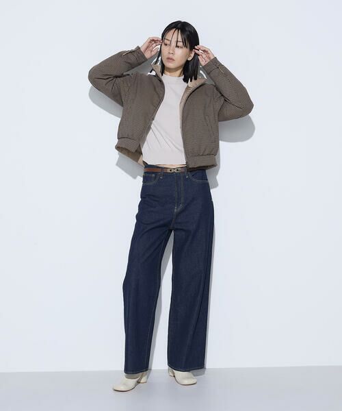 COMME CA COMFORT / コムサ・コンフォート（Lサイズ） デニムパンツ | 〔 TALLサイズ 〕 10.5オンスセンタープレス ワイドデニムパンツ | 詳細17