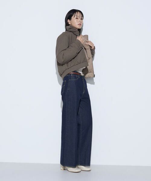 COMME CA COMFORT / コムサ・コンフォート（Lサイズ） デニムパンツ | 〔 TALLサイズ 〕 10.5オンスセンタープレス ワイドデニムパンツ | 詳細19