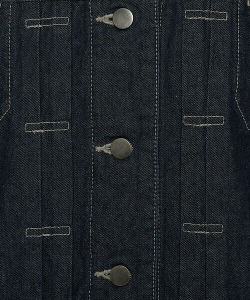 COMME CA COMFORT / コムサ・コンフォート（Lサイズ） Gジャン・デニムジャケット | 〔 TALLサイズ 〕10.5オンス空紡デニム フェイクファー襟付きデニムジャケット | 詳細23