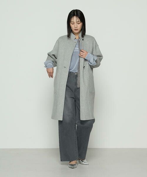 COMME CA COMFORT / コムサ・コンフォート（Lサイズ） その他アウター | 〔 TALLサイズ 〕 ジーロンWフェイスアンチピリングリバーシブルコート | 詳細2