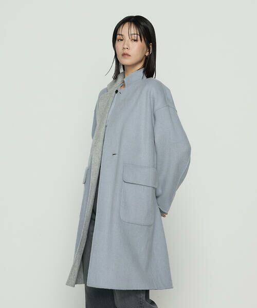 COMME CA COMFORT / コムサ・コンフォート（Lサイズ） その他アウター | 〔 TALLサイズ 〕 ジーロンWフェイスアンチピリングリバーシブルコート | 詳細6