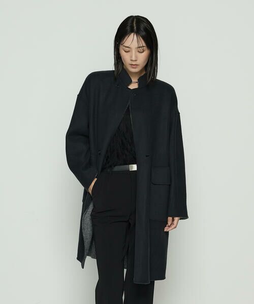 COMME CA COMFORT / コムサ・コンフォート（Lサイズ） その他アウター | 〔 TALLサイズ 〕 ジーロンWフェイスアンチピリングリバーシブルコート | 詳細13