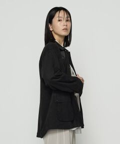 COMME CA COMFORT / コムサ・コンフォート（Lサイズ） その他アウター | 〔 TALLサイズ 〕 ストレッチスエード調 ブルゾン