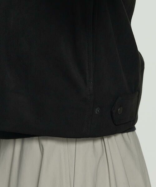 COMME CA COMFORT / コムサ・コンフォート（Lサイズ） レザーブルゾン・ジャケット | 〔 TALLサイズ 〕 ストレッチスエード調 ライダースジャケット | 詳細9