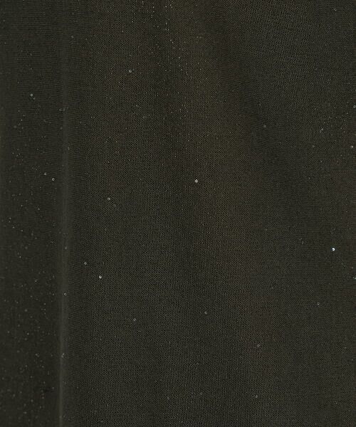 COMME CA COMFORT / コムサ・コンフォート（Lサイズ） ニット・セーター | 〔 TALLサイズ 〕 天竺裏目編み スパンコールニットプルオーバー | 詳細14