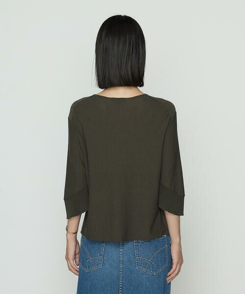 COMME CA COMFORT / コムサ・コンフォート（Lサイズ） ニット・セーター | 〔 TALLサイズ 〕 天竺裏目編み スパンコールニットプルオーバー | 詳細10