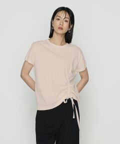 COMME CA COMFORT / コムサ・コンフォート（Lサイズ） Tシャツ | 〔 +サイズ 〕 和紙ジャージー ドローイングTシャツ