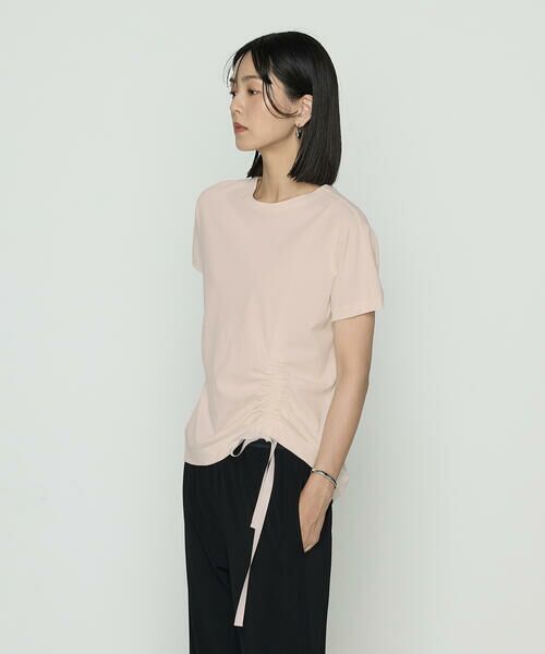 COMME CA COMFORT / コムサ・コンフォート（Lサイズ） Tシャツ | 〔 +サイズ 〕 和紙ジャージー ドローイングTシャツ | 詳細3