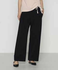 COMME CA COMFORT / コムサ・コンフォート（Lサイズ） その他パンツ | 〔 +サイズ 〕 ハイテンションポンチ ワイドパンツ