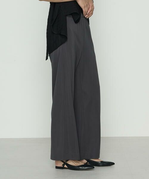 COMME CA COMFORT / コムサ・コンフォート(Lサイズ) その他パンツ | 〔 +サイズ 〕 ハイテンションポンチ ワイドパンツ | 詳細7