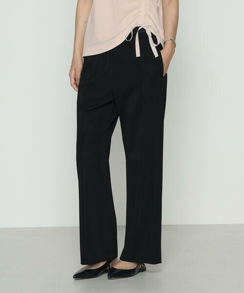 COMME CA COMFORT / コムサ・コンフォート(Lサイズ) その他パンツ | 〔 +サイズ 〕 ハイテンションポンチ ワイドパンツ | 詳細21