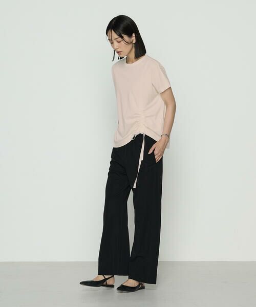 COMME CA COMFORT / コムサ・コンフォート(Lサイズ) その他パンツ | 〔 +サイズ 〕 ハイテンションポンチ ワイドパンツ | 詳細17