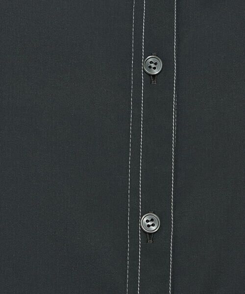 COMME CA COMFORT / コムサ・コンフォート（Lサイズ） シャツ・ブラウス | 〔 +サイズ 〕 ドライオーガンジー ステッチワークドルマンシャツ | 詳細20