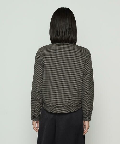 COMME CA COMFORT / コムサ・コンフォート（Lサイズ） その他アウター | 〔 TALLサイズ 〕 ドビーガンクラブチェック リバーシブルショートダウンブルゾン | 詳細11