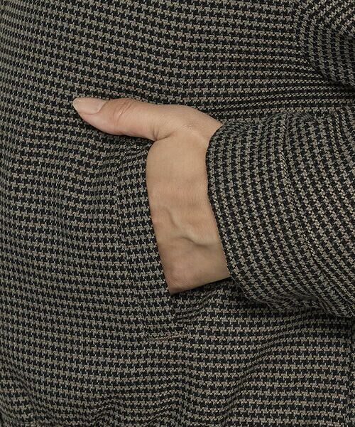 COMME CA COMFORT / コムサ・コンフォート（Lサイズ） その他アウター | 〔 TALLサイズ 〕 ドビーガンクラブチェック リバーシブルショートダウンブルゾン | 詳細14