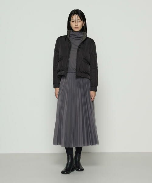 COMME CA COMFORT / コムサ・コンフォート（Lサイズ） その他アウター | 〔 TALLサイズ 〕 ドビーガンクラブチェック リバーシブルショートダウンブルゾン | 詳細2